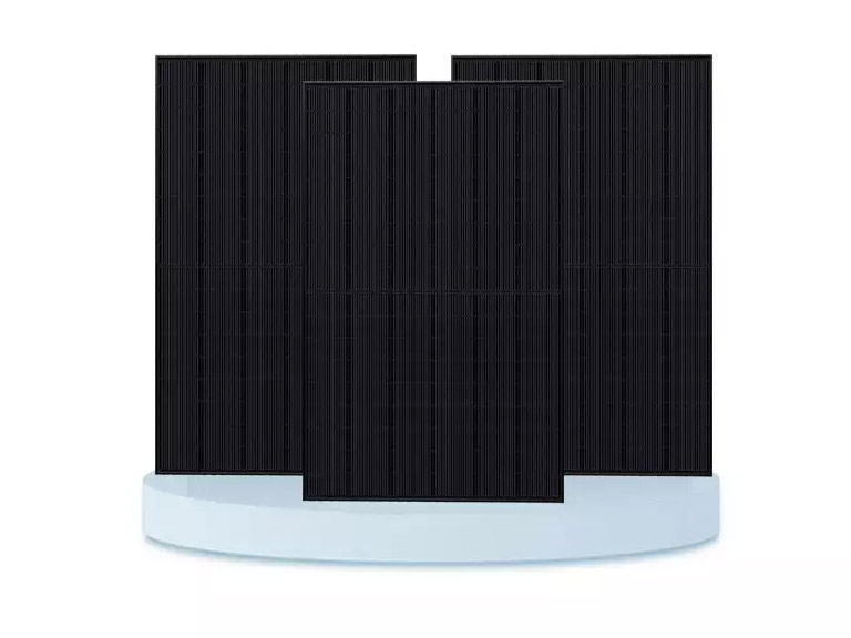 Supplier OEM PNG 415W-440W 182mm Solar Panel Fully Black N-type Mono TOPCon Solar Module